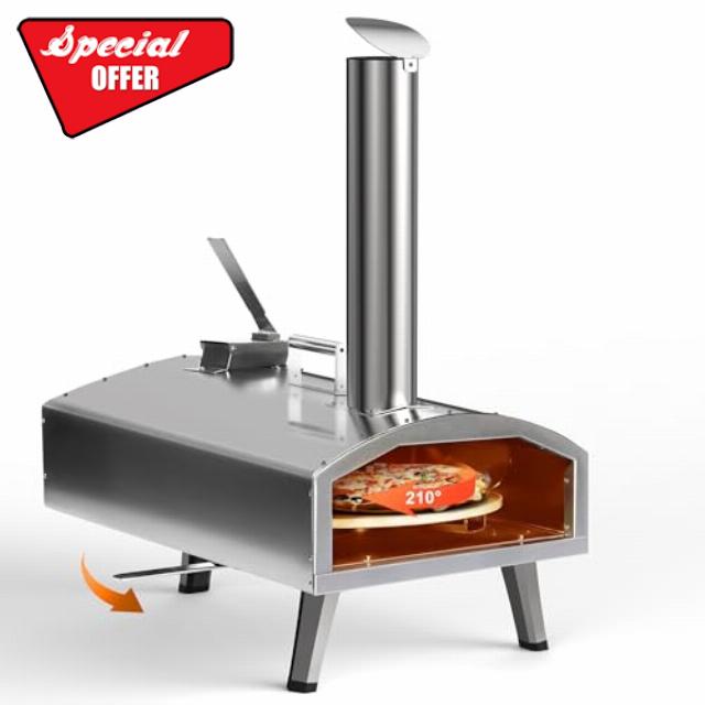 Multi-Fuel Outdoor Pizza Oven