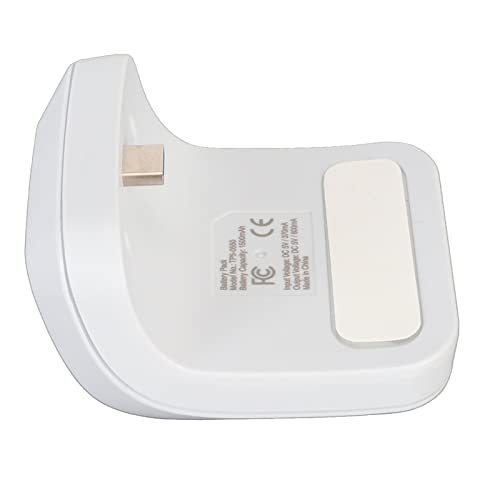 1500mAh Fast Charging Battery Charging Base with LED Indicator USB Type C External Battery Station Replacement for Playstation 5