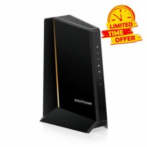 NETGEAR Nighthawk DOCSIS 3.1 Mid/high-Split Cable Modem (CM3000-1AZNAS) – Approved for Today’s Fastest Speeds - Works With all Cable Providers