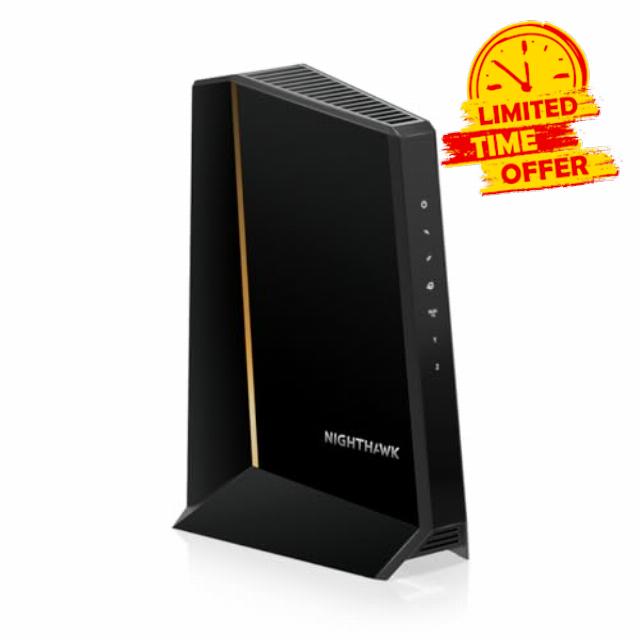 NETGEAR Nighthawk DOCSIS 3.1 Mid/high-Split Cable Modem (CM3000-1AZNAS) – Approved for Today’s Fastest Speeds - Works With all Cable Providers
