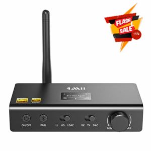 1Mii DS700 HiFi Bluetooth Audio Transmitter Receiver for TV