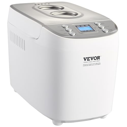 Nonstick Ceramic Pan Automatic Breadmaker with Gluten Free Setting
