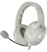 YOTMS Gaming headset for PS5, PS4, PC, Q9 2-IN-1 Bluetooth Over-Ear Wireless headphones with Micr...