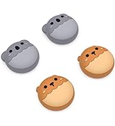 PlayVital Thumbs Cushion Caps Thumb Grips for ps5, for ps4, Thumbstick Grip Cover for Xbox Series...