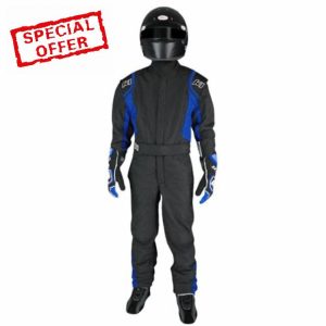 K1 Precision II Youth Nomex® Fire Suit - SFI 3.2A/5 - Black