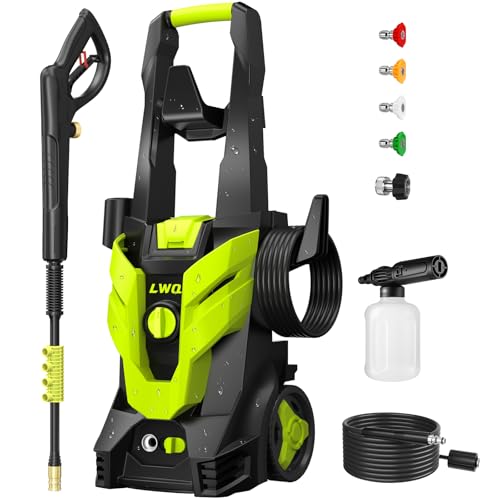 4200 PSI 2.5 GPM Power Washer with 4 Quick Connect Nozzles