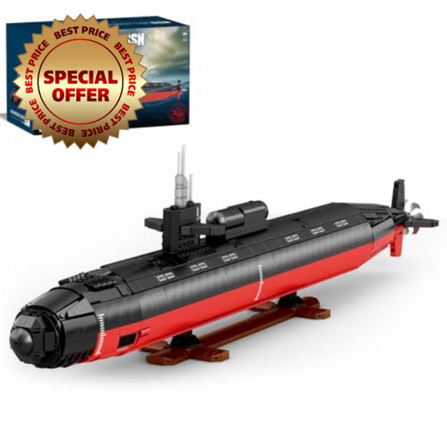 Nuclear Submarine Building Blocks Set