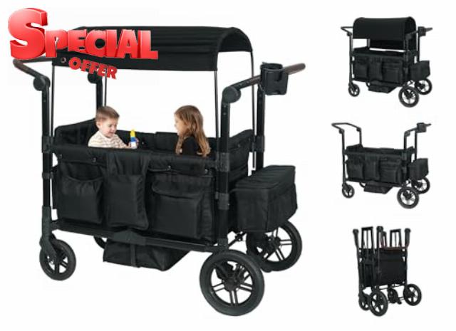 Wagon Stroller for 2 Kids