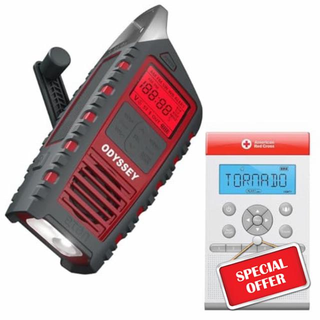 Eton American Red Cross ZoneGuard Weather Alert Radio