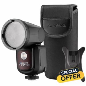 Westcott FJ80-SE 80Ws Speedlight - TTL and Manual for On-Camera & Off-Camera Flash (Multi-Brand Compatible)
