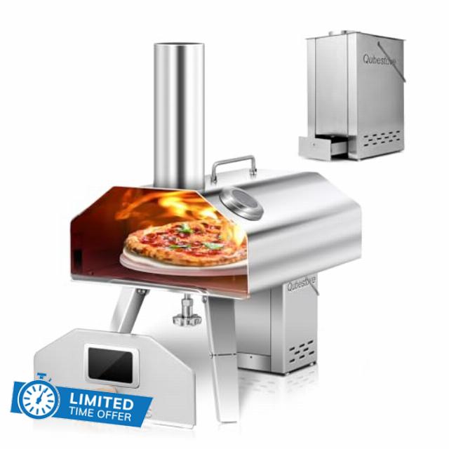 2-in-1 Propane Pizza Oven