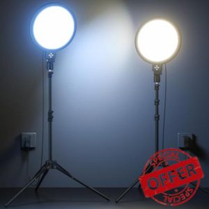 2Pack Large Ring Light with 63'' Tripod Stand