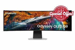 SAMSUNG 49" Odyssey OLED G9 (G95SC) Series Curved Smart Gaming Monitor
