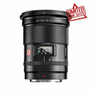 VILTROX AF 16mm f/1.8 Full Frame Lens for Nikon Z
