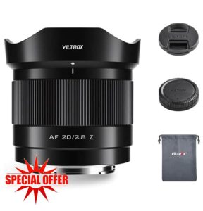 VILTROX 20mm f/2.8 Z Lens for Nikon