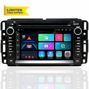 SWTNVIN Car Stereo for GMC Acadia Savava Yukon Sierra/Chevy Silverado Tahoe Equinox/Buick Enclave