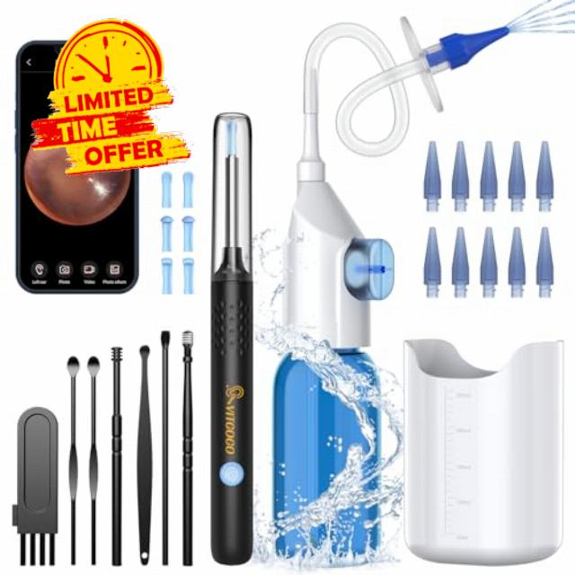VITCOCO Ear Wax Removal Tool with Ear Camera