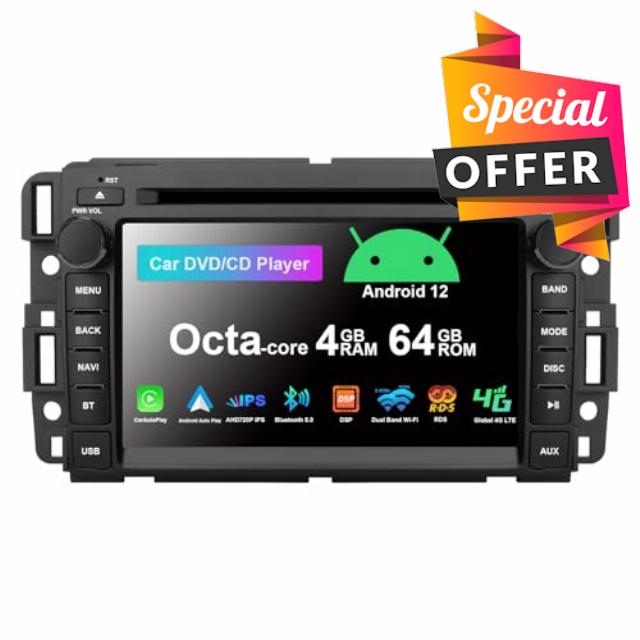 SWTNVIN Car Radio for GMC Acadia Savava Yukon Sierra Chevy Silverado Tahoe Equinox Buick Enclave