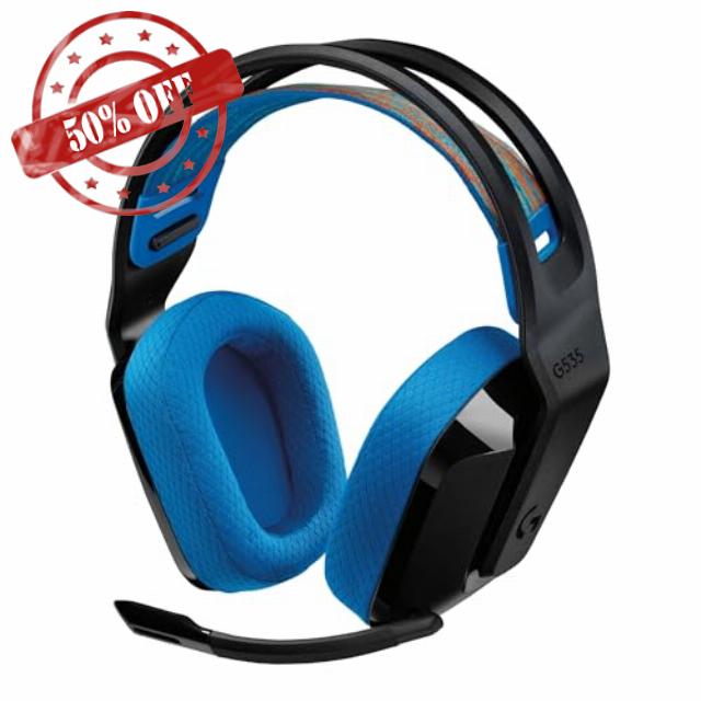 Logitech G G535 Lightspeed Wireless Gaming Headset - Lightweight on-ear headphones