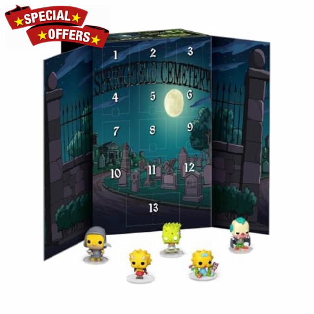 Funko Advent Calendar: Bart Simpsons 13 Day Countdown - the Simpsons - 13 Days Of Surprises - Collectable Vinyl Mini Figures - Mystery Box - Gift Idea - Holiday Xmas Present for Girls
