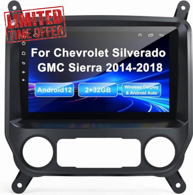 Car Stereo Radio for 2014-2018 Silverado & GMC Sierra