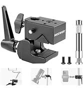 NEEWER Light Stand Carbon Fiber with 180° Reversible Legs, 1/4