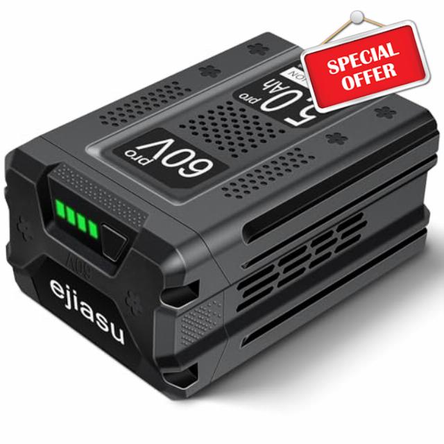 Replacement for Greenworks 60v Battery: 5.0Ah Lithium ion Replace for greenworks pro 60 volt Batteries -Compatible with green works 60 V Cordless Power Tools lawn mower leaf blower