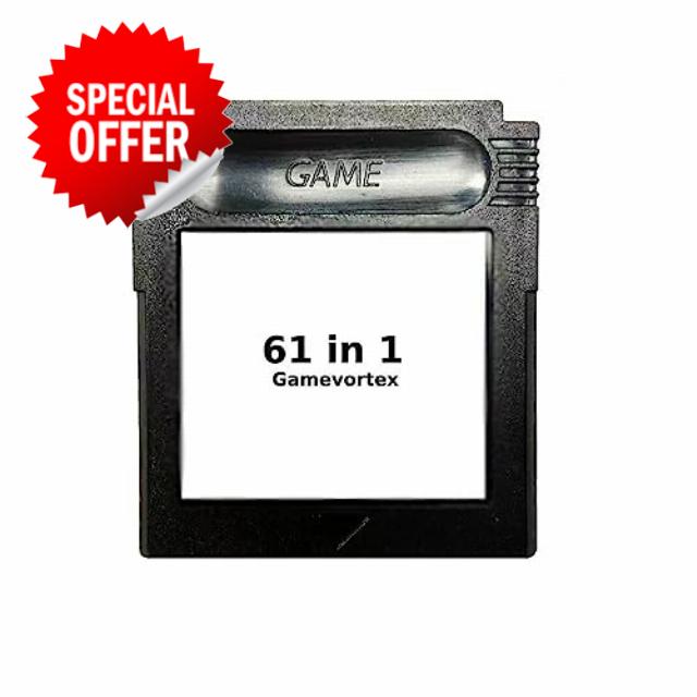 Super Cartridge 61 in 1 Game Boy Color GBC 16bit Video Game Cartridge Card For Handheld Console