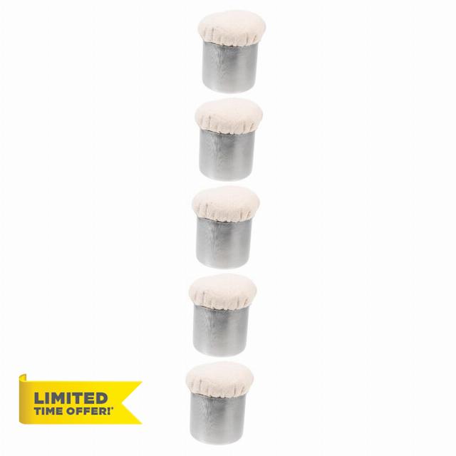 Kisangel 5pcs Pancake Grease Brush Griddle Oil Kitchen Barbecue Oil Brush Key Bowl Sauce Brush Scraper BBQ Mop Mops Convenient Oil Spread Crepe Oil Spreader Wok Japan Sponge Stainless Steel