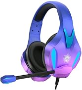 YOTMS Gaming Headset PS4 Headset, H2 Xbox Headset with 7.1 Surround Sound, Over Ear Headphones wi...