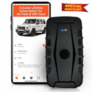 Large GPS Tracker for Vehicles No Monthly Fee