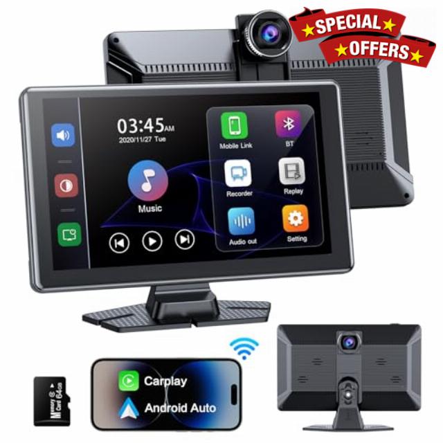 Portable Wireless Carplay Screen