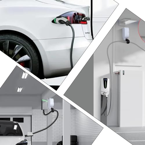 Wall Mounted or Ceiling Mounted Cable Management System for Home Electric Vehicle Charger