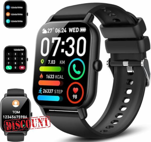 Smart Watch for Men Women Answer/Make Calls