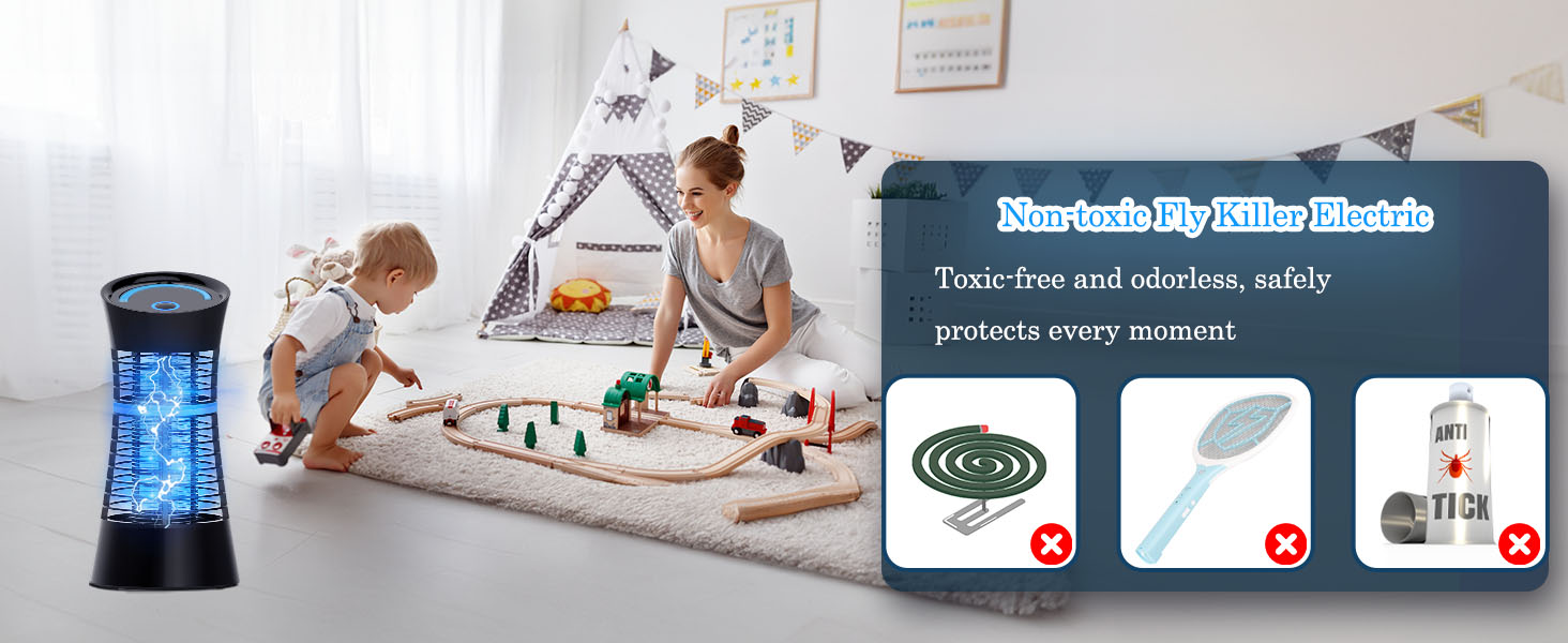 100% physically eliminate mosquitoes and other insects
