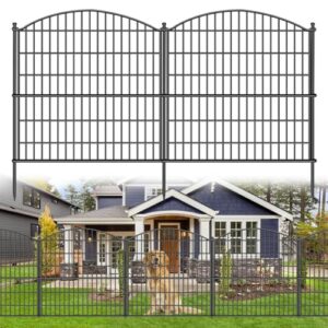 15 Panels 32 in(H) X 38.4ft(L) No Dig Dog Animal Barrier for Patio