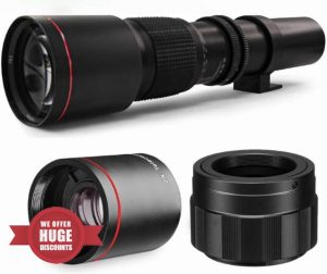 500-1000mm f/8.3 Manual Telephoto Zoom Lens for Nikon Z Mount Camera Z30