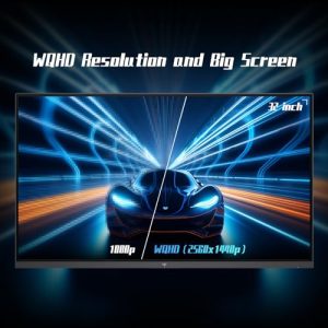 IPS 1440p Monitor with Ultra-Thin Bezels