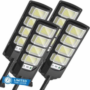 SynnCoosin-X4 400W Solar Outdoor Lights Waterproof