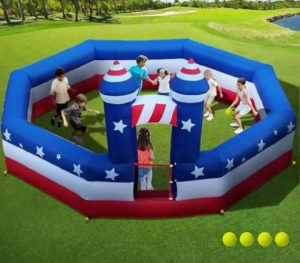 Gaga Ball Pit Inflatable 15FT with Built-in Air Blower
