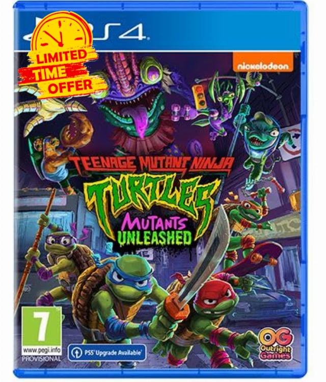 Teenage Mutant Ninja Turtles: Mutants Unleashed - PS4