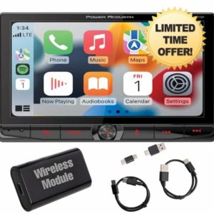 Wireless Apple CarPlay - Power Acoustik CPAA-70D10M - Wireless Android Auto