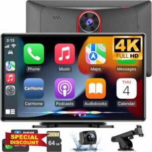 9'' Wireless Apple Carplay Screen for Car