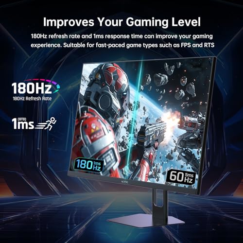 180Hz 1ms GTG Fast IPS 2K Computer Gamer Monitor