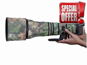 CHASING BIRDS Camouflage Waterproof Lens Coat for NIKON Z 800mm f/6.3 VR S Rainproof Lens Protective Cover (Green Leaf Camouflage