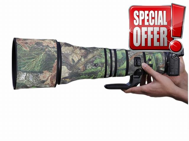 CHASING BIRDS Camouflage Waterproof Lens Coat for NIKON Z 800mm f/6.3 VR S Rainproof Lens Protective Cover (Green Leaf Camouflage