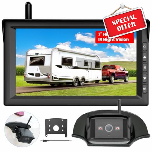 AUTO VOX RV Backup Camera Wireless for Furrion System