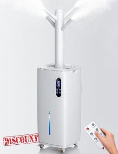 26L Humidifiers for Bedroom，2000ml/H Ultrasonic Cool Mist Humidifier for Baby & Plant with 6 Adjustable Mist Levels