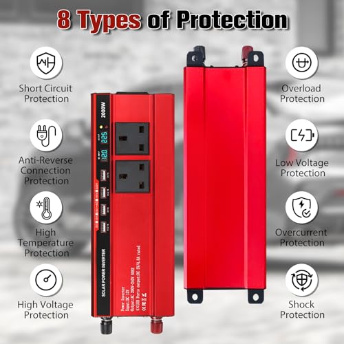 1000W Pure Sine Wave Power Inverter