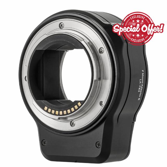 Monster Adapter LA-FE2 Auto Focus Adapter for Nikon F Mount Lens to Sony E Mount Camera Electronic Adapter Ring